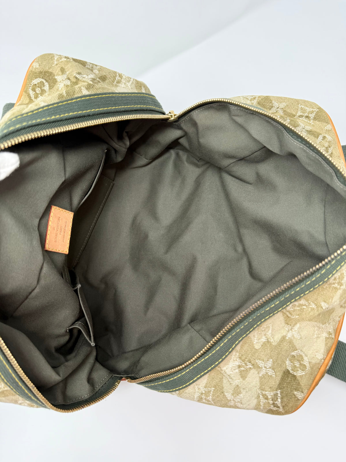 Louis Vuitton Takashi Murakami Monogramouflage Denim Jasmine Camouflage Bag