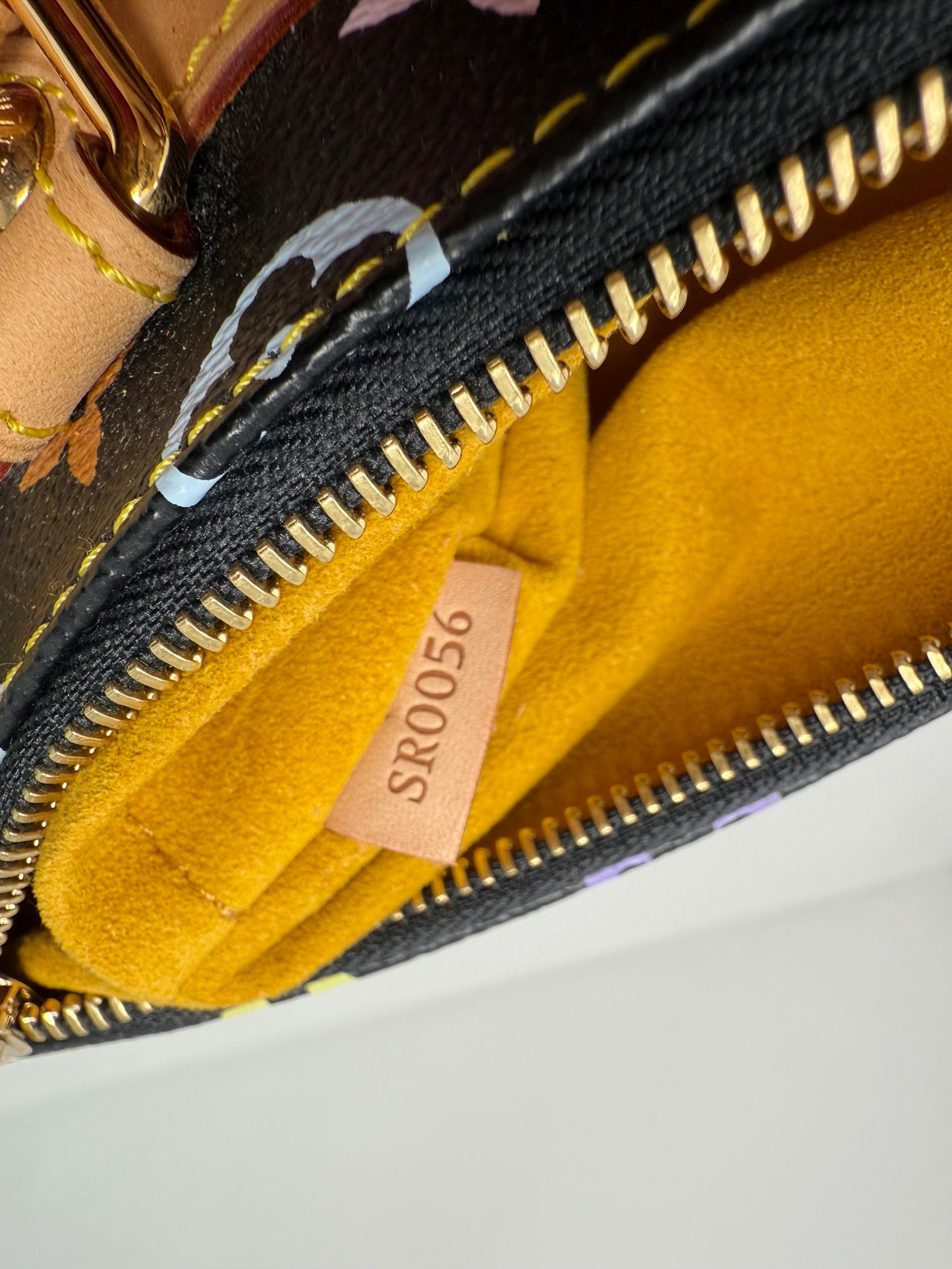 Louis Vuitton Takashi Murakami Speedy 25 Fringe Multicolor Black