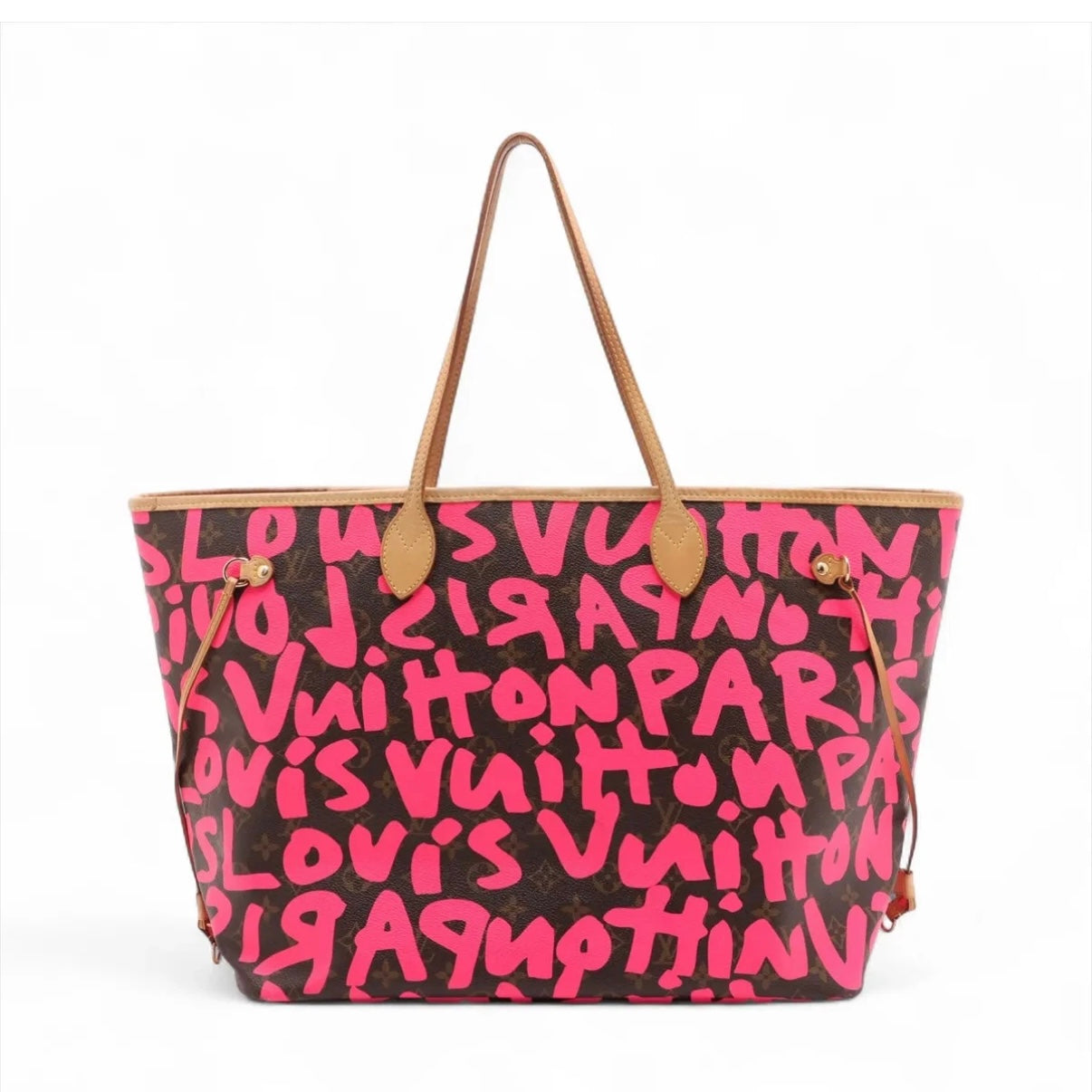 Louis Vuitton Stephen Sprouse Neverfull GM Graffiti Fuchsia Pink