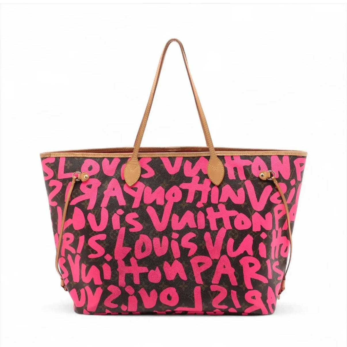 Louis Vuitton Stephen Sprouse Neverfull GM Graffiti Fuchsia Pink