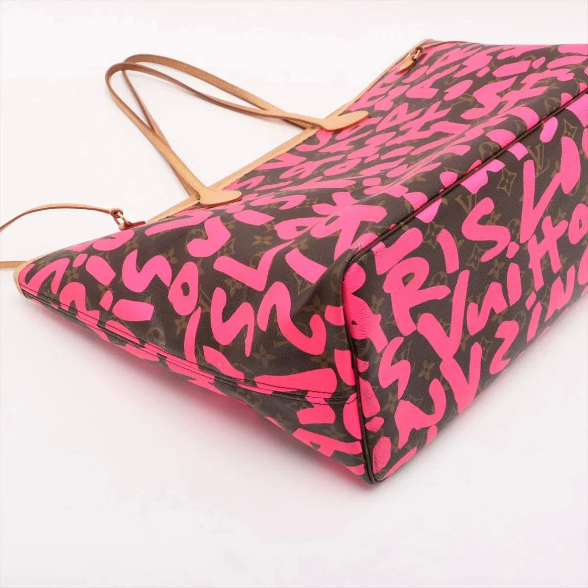 Louis Vuitton Stephen Sprouse Neverfull GM Graffiti Fuchsia Pink