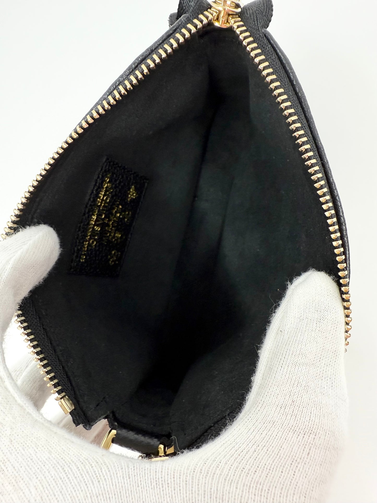 Louis Vuitton Takashi Murakami Multicolor Panda Mini Pochette Accessoires Black