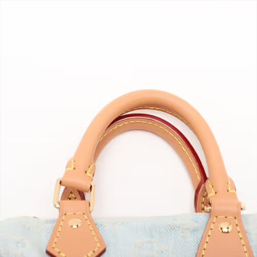 Louis Vuitton Speedy Nano Monogram Denim Sky Blue