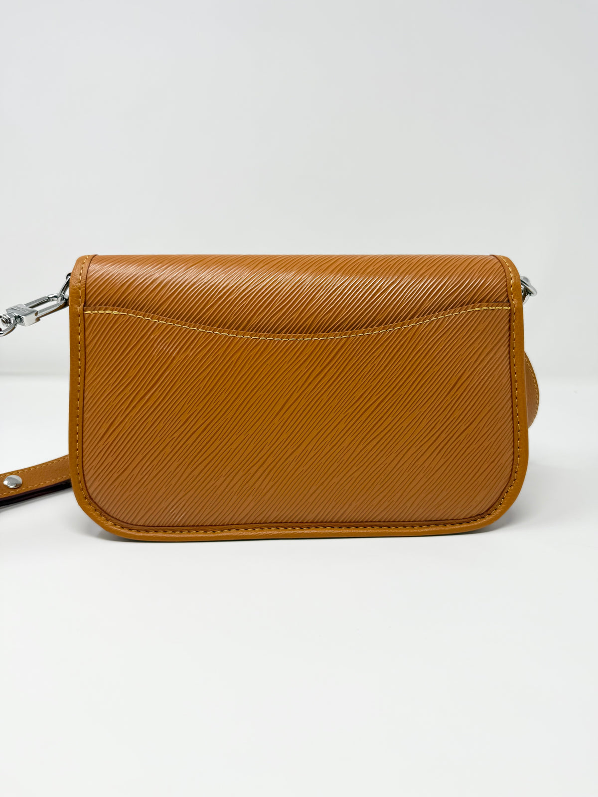 Louis Vuitton Buci Gold Honey Cognac Brown Epi Leather Shoulder Crossbody
