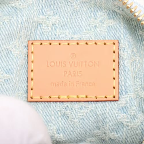 Louis Vuitton Speedy Nano Monogram Denim Sky Blue