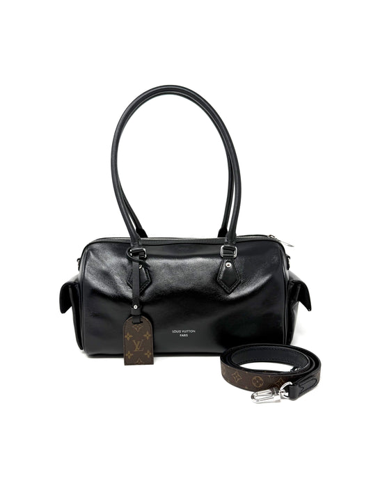 Louis Vuitton Speedy Cargo Vibe Black Brown Monogram