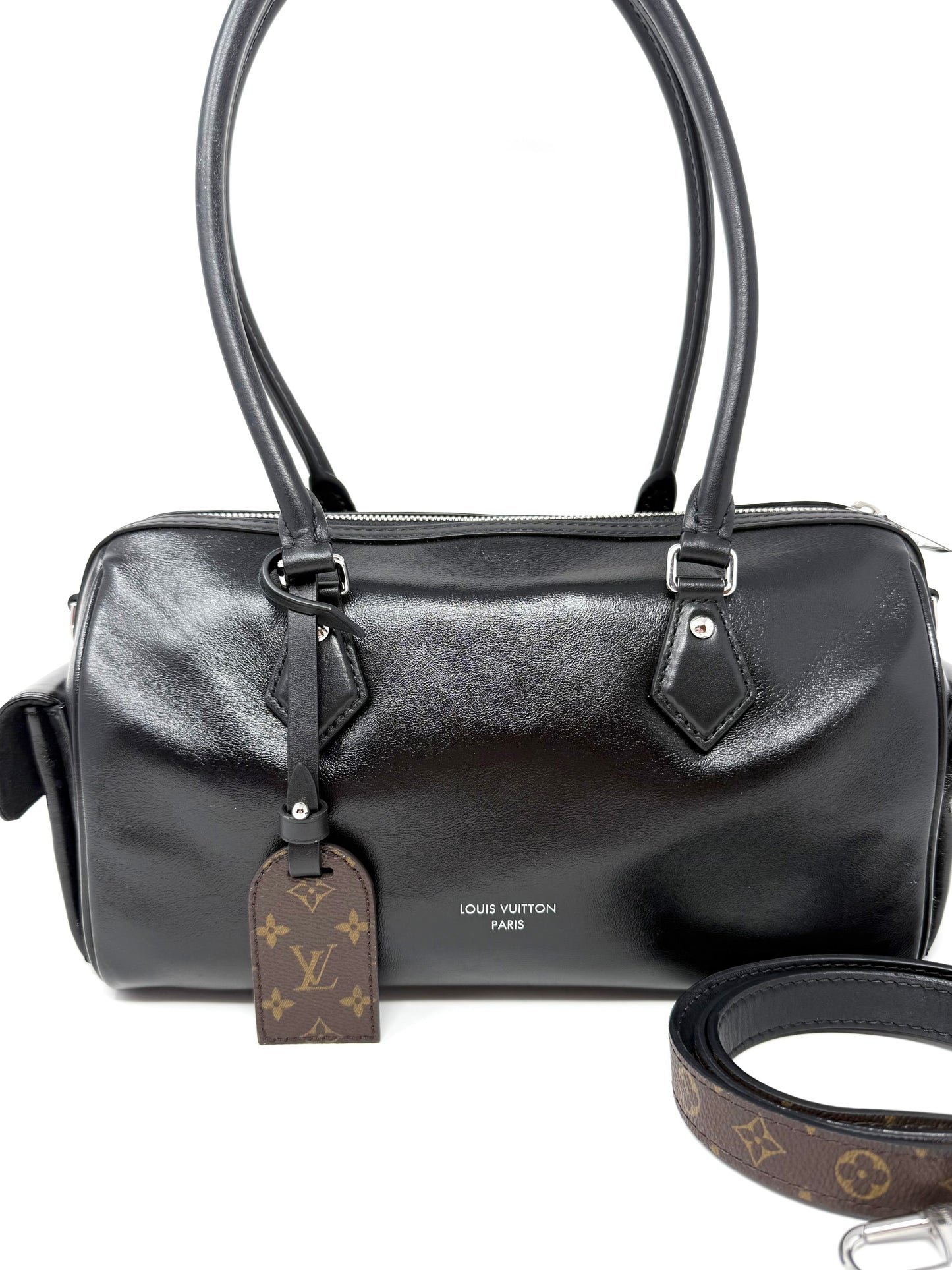 Louis Vuitton Speedy Cargo Vibe Black Brown Monogram