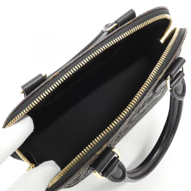 Louis Vuitton Monogram Sequins Eclipse Alma BB Black Brown