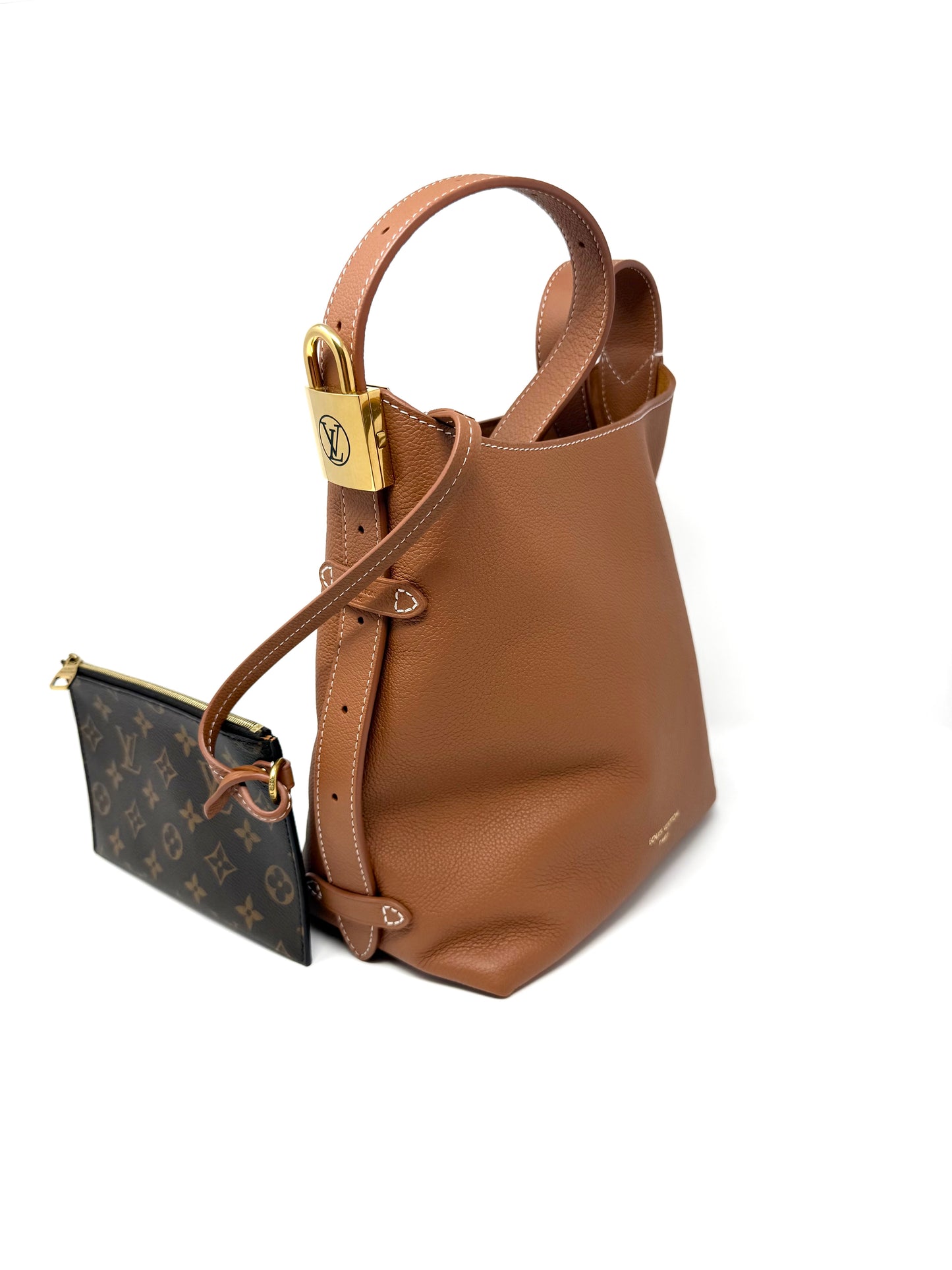 Louis Vuitton Low Key Hobo PM Cognac
