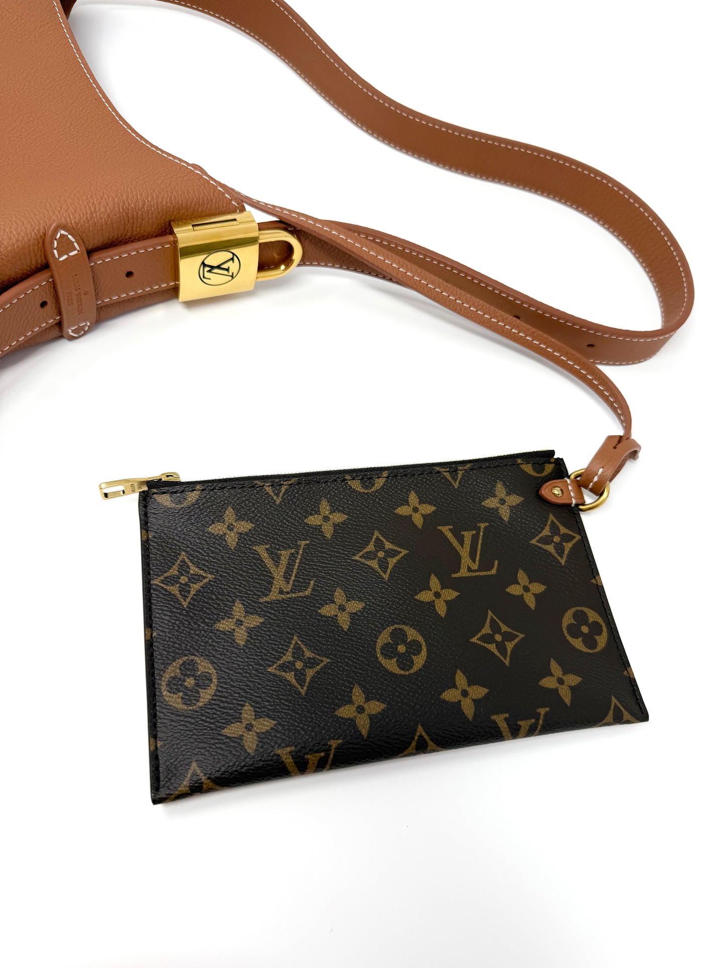 Louis Vuitton Low Key Hobo PM Cognac