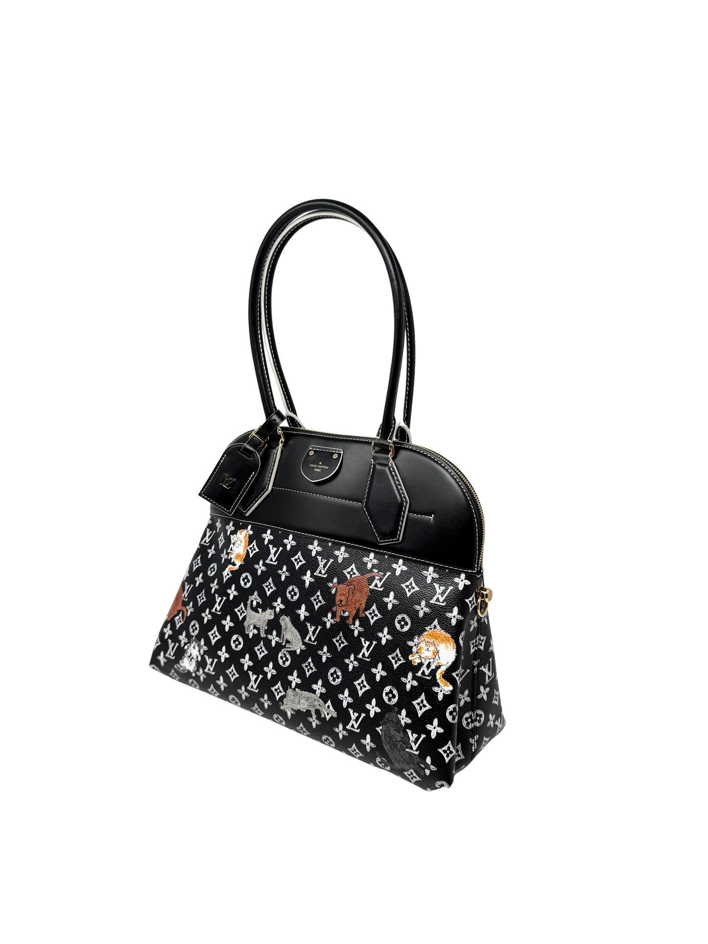 Louis Vuitton Grace Coddington Catogram Alma Souple Black
