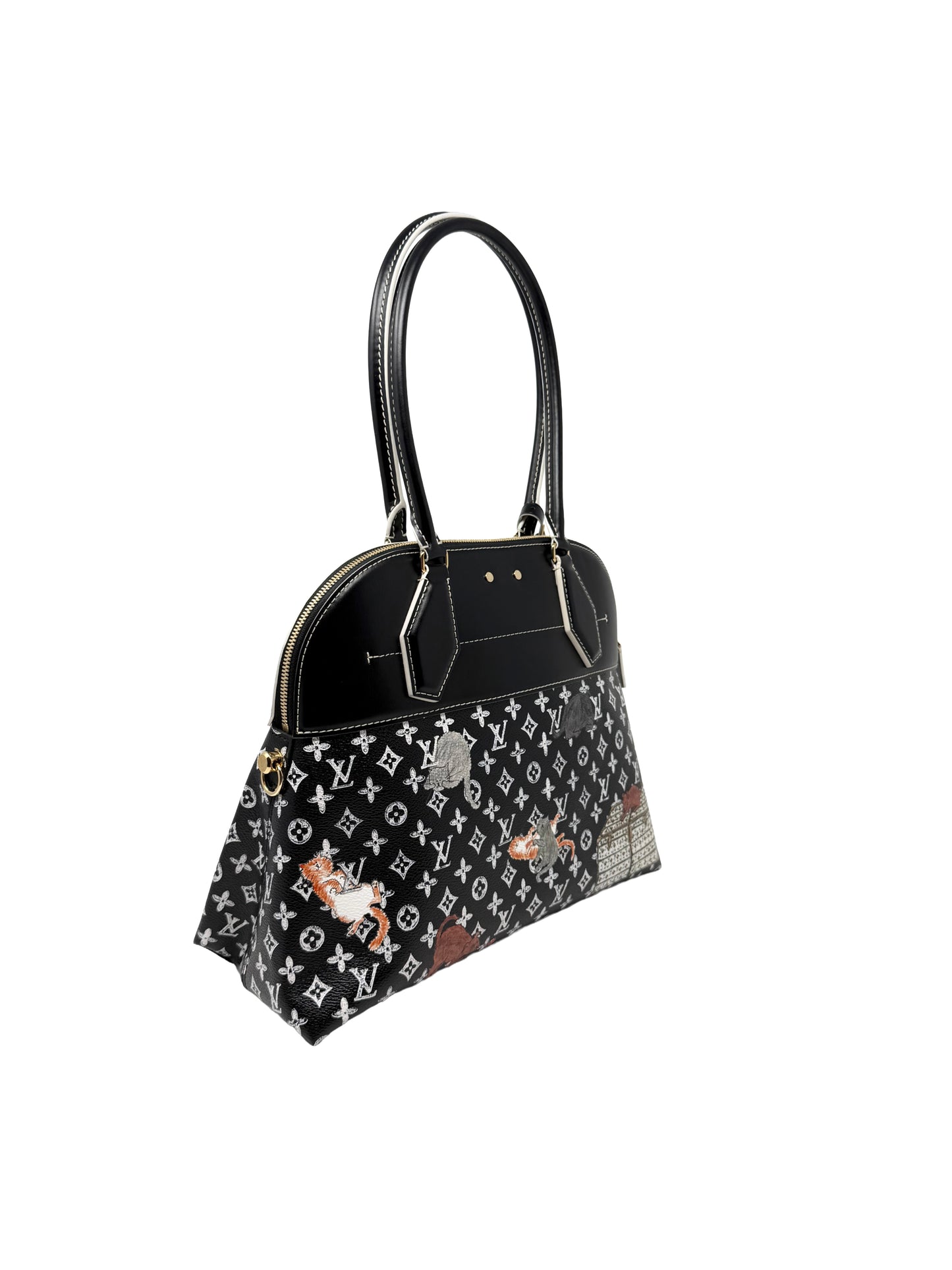 Louis Vuitton Grace Coddington Catogram Alma Souple Black
