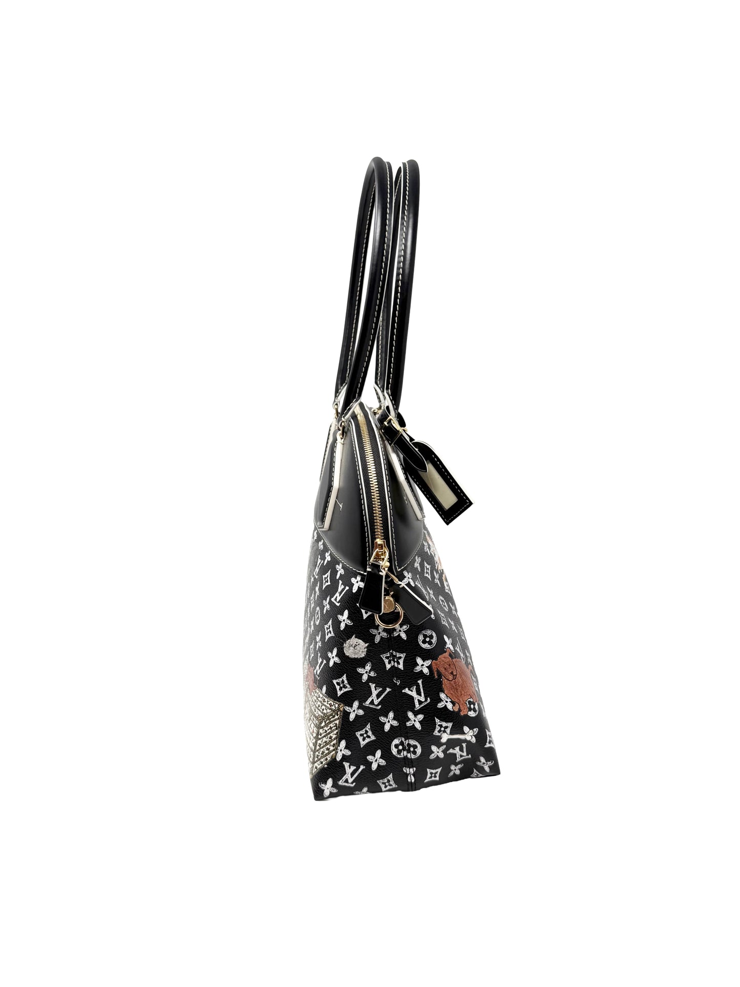 Louis Vuitton Grace Coddington Catogram Alma Souple Black
