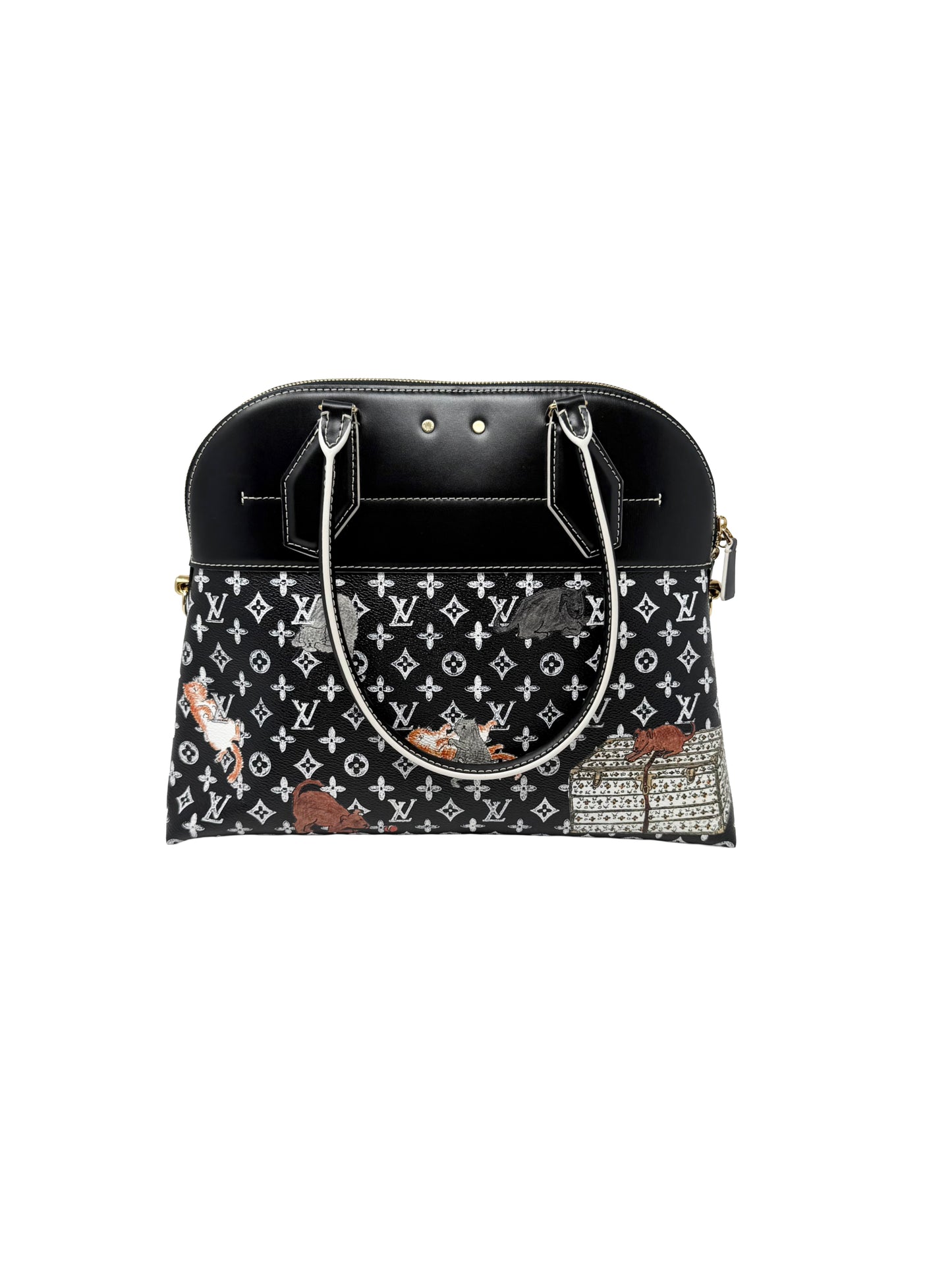 Louis Vuitton Grace Coddington Catogram Alma Souple Black