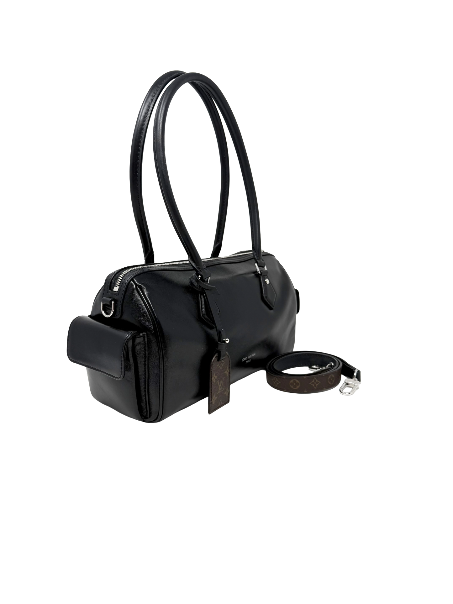 Louis Vuitton Speedy Cargo Vibe Black Brown Monogram