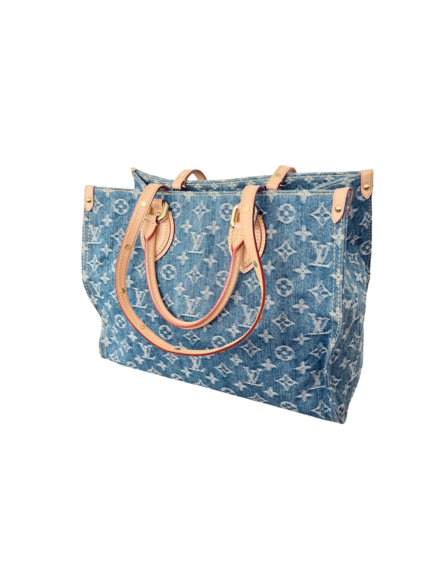 Louis Vuitton OnTheGo MM Monogram Denim Remix