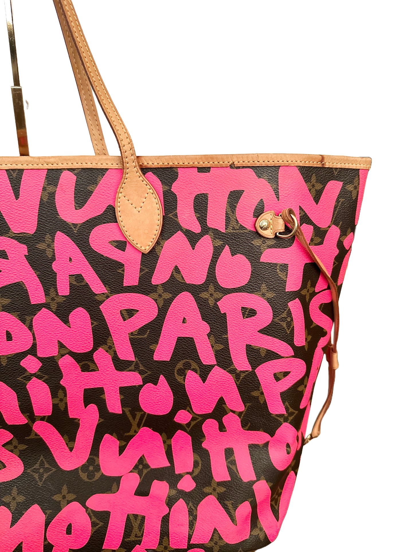 Louis Vuitton Stephen Sprouse Neverfull GM Graffiti Fuchsia Pink