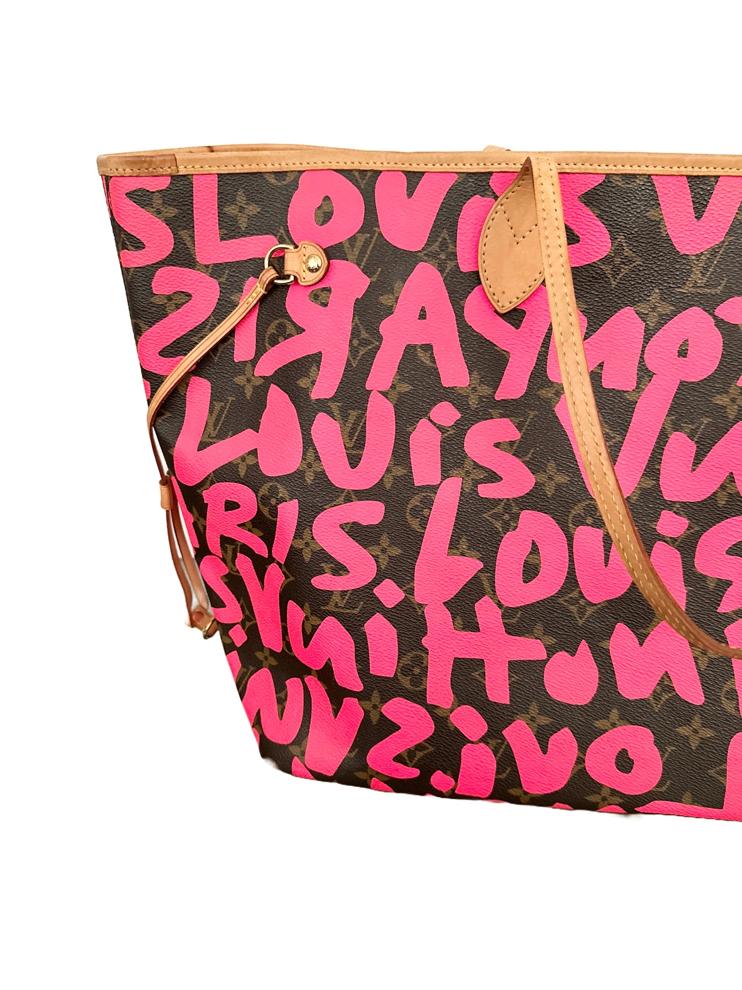 Louis Vuitton Stephen Sprouse Neverfull GM Graffiti Fuchsia Pink