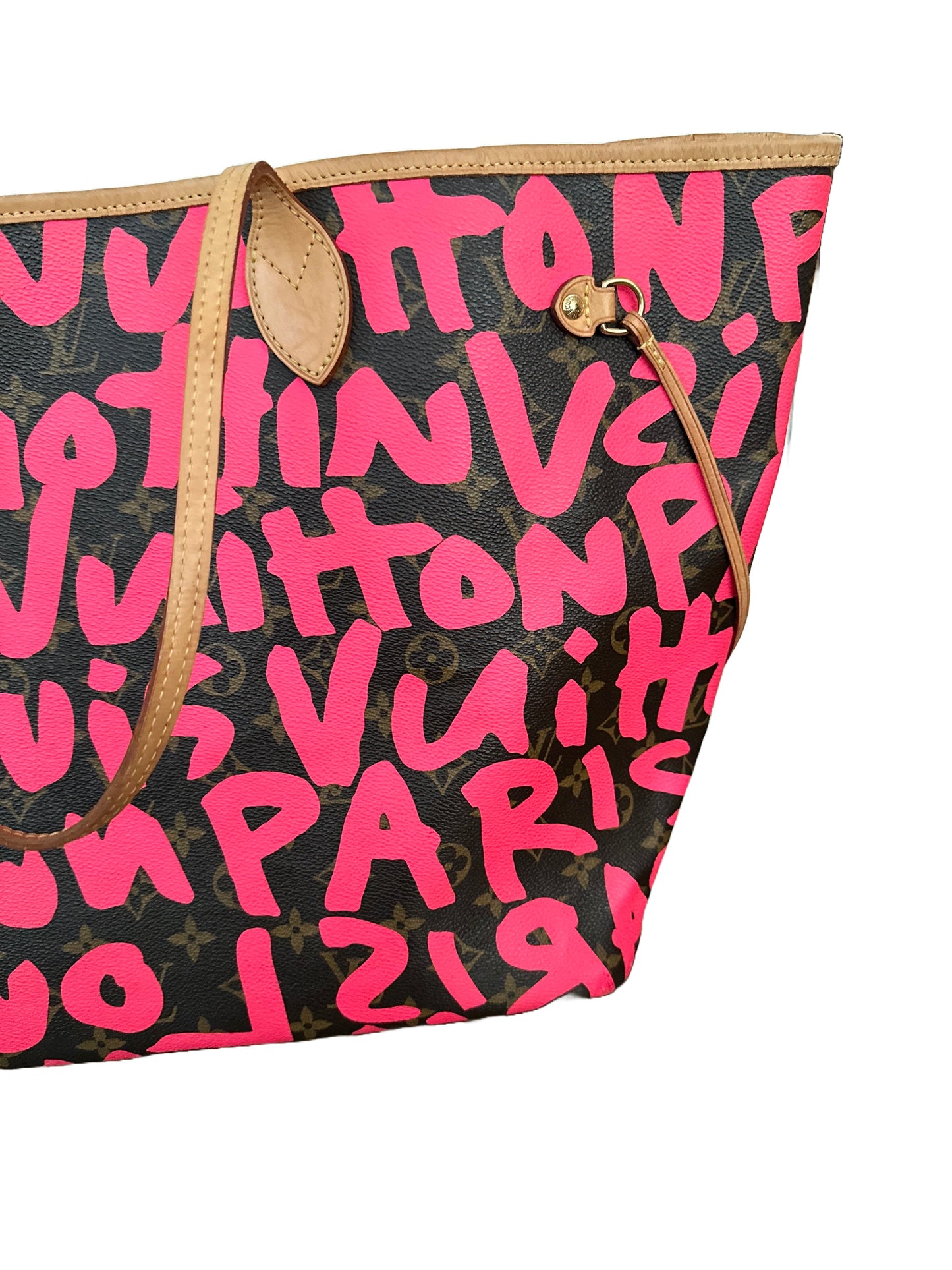 Louis Vuitton Stephen Sprouse Neverfull GM Graffiti Fuchsia Pink