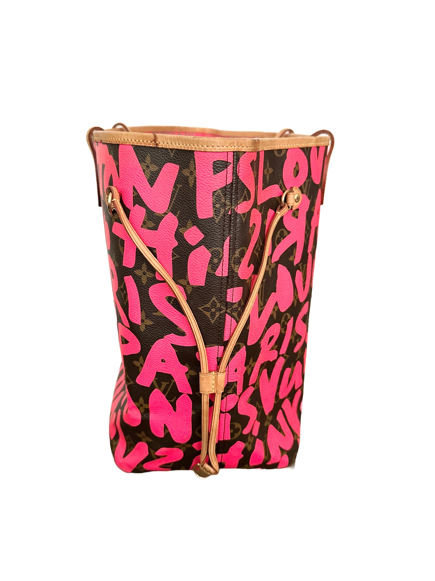 Louis Vuitton Stephen Sprouse Neverfull GM Graffiti Fuchsia Pink