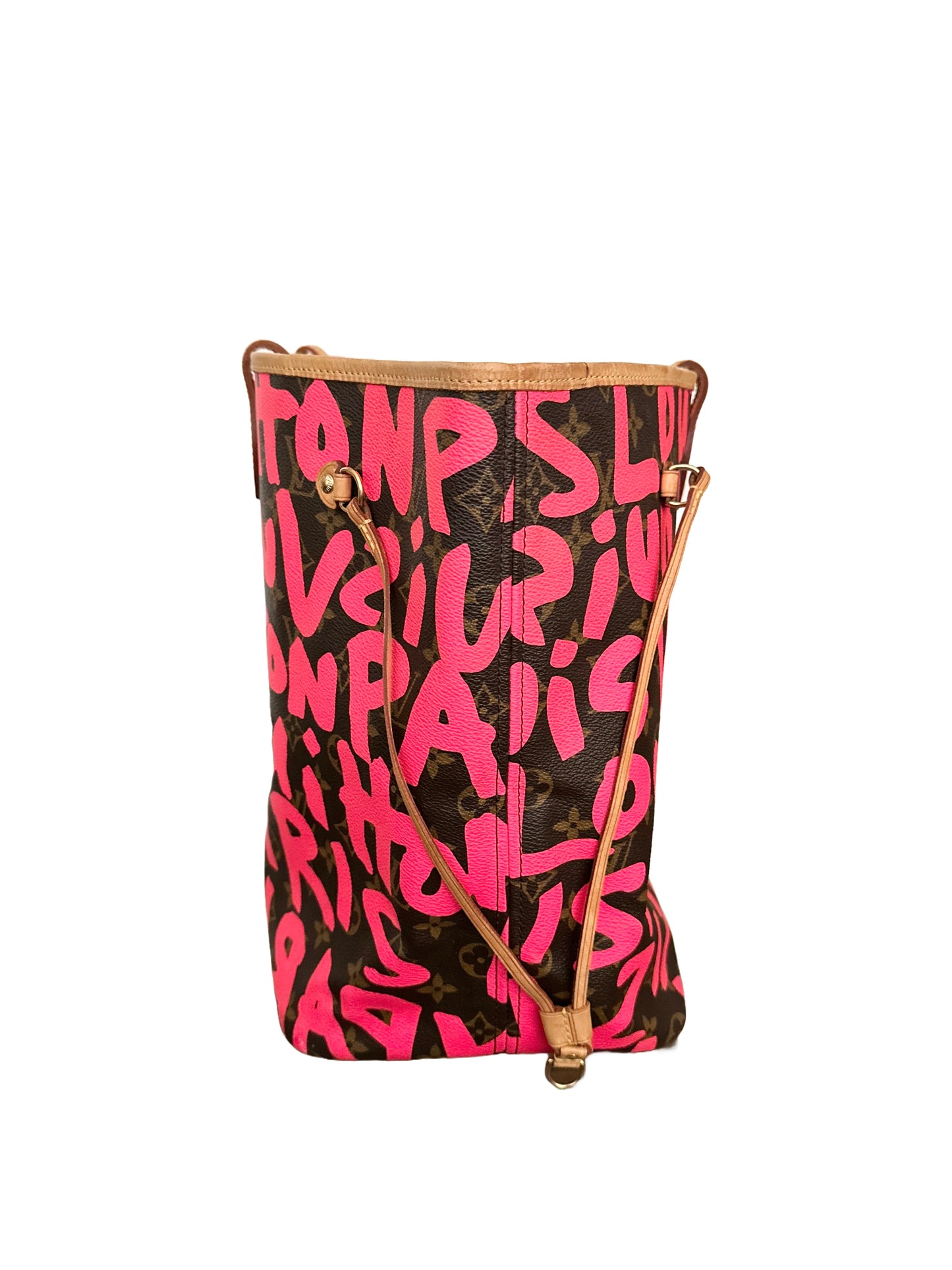 Louis Vuitton Stephen Sprouse Neverfull GM Graffiti Fuchsia Pink