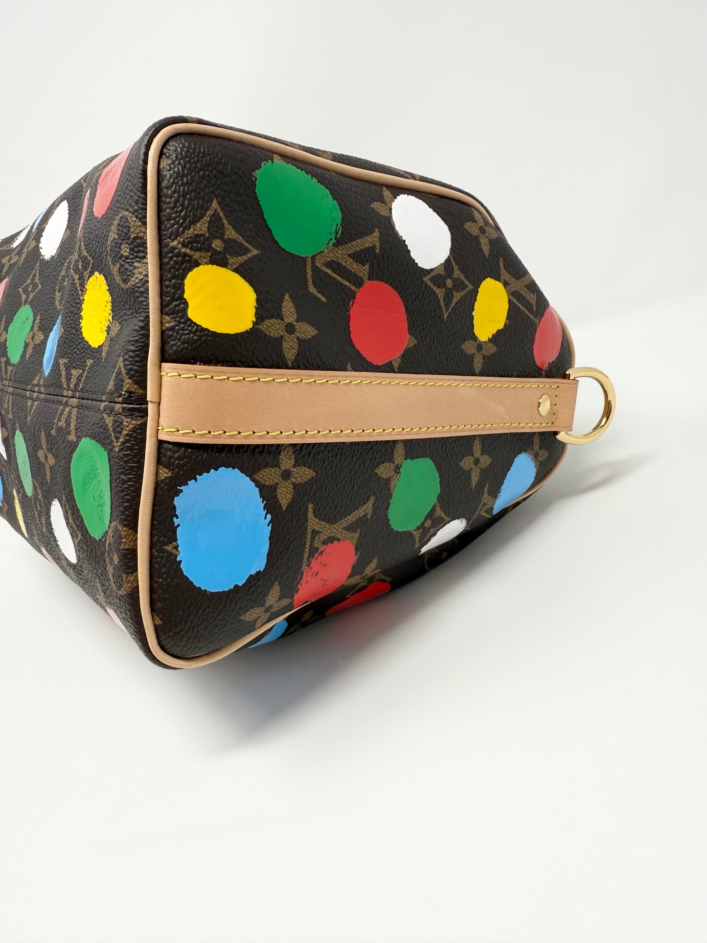 Louis Vuitton x Yayoi Kusama Speedy Bandouliere 25 Multicolor Painted Dots