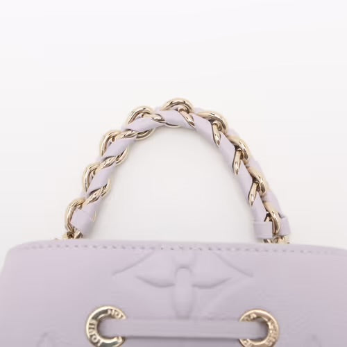 Louis Vuitton NeoNoe BB Chain Bucket Bag Misty Lilac