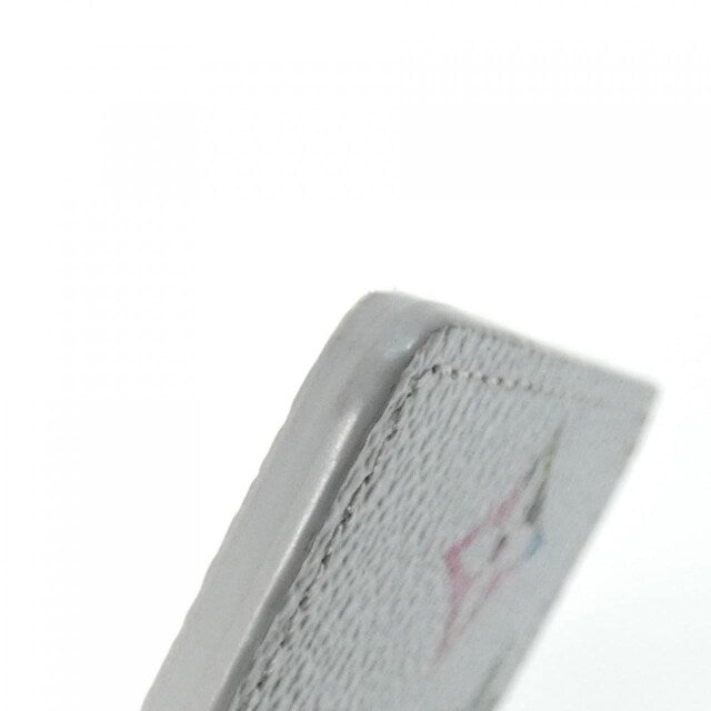 Louis Vuitton LV Garden Card Holder Monogram Multicolor Metallic Silver