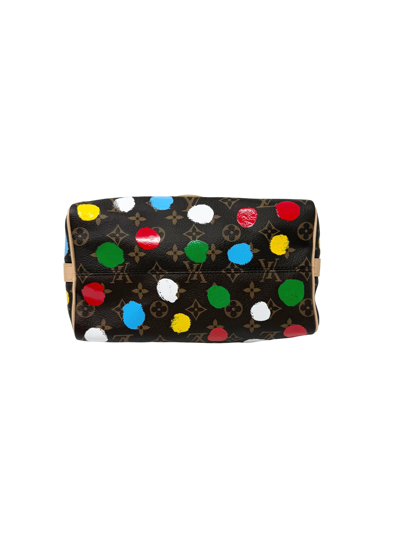 Louis Vuitton x Yayoi Kusama Speedy Bandouliere 25 Multicolor Painted Dots