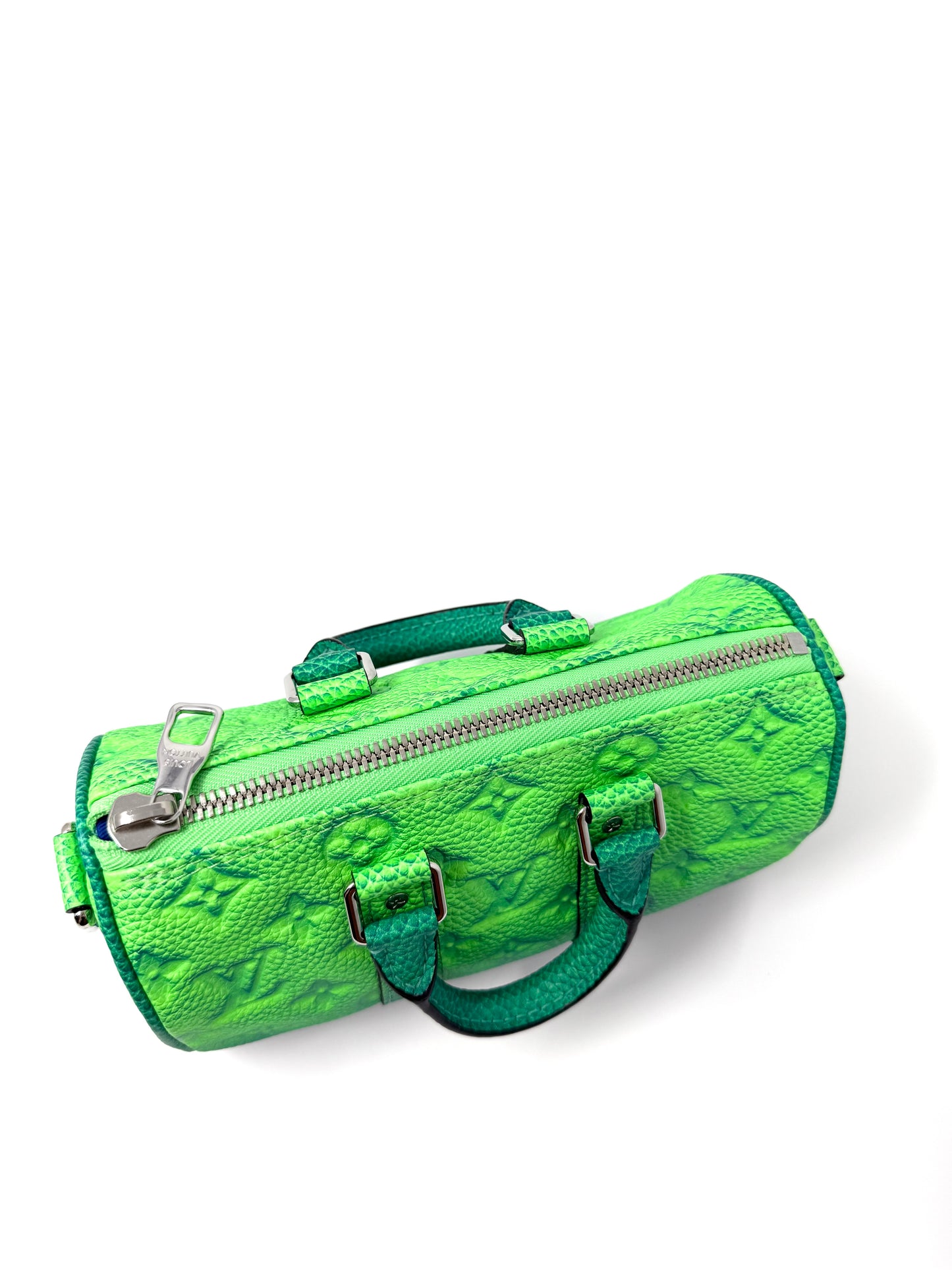 Louis Vuitton Taurillon Illusion Keepall XS Ombre Multicolor Green Blue