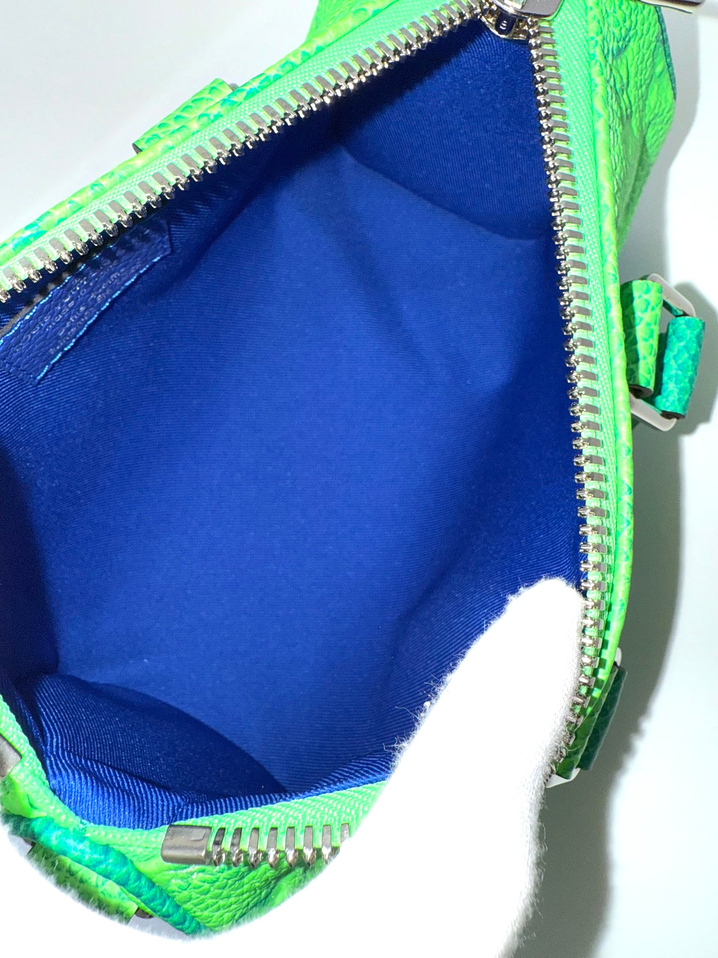 Louis Vuitton Taurillon Illusion Keepall XS Ombre Multicolor Green Blue