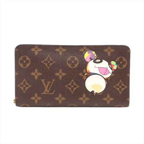 Louis Vuitton Murakami Panda Zippy Wallet Monogram Multicolor
