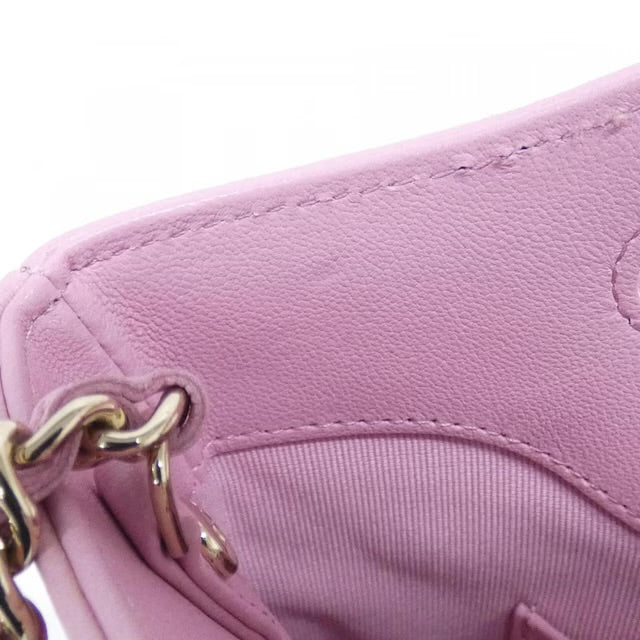 CHANEL 31 Shopper Nano Shopping Bag Clutch Pink Tweed AP3656