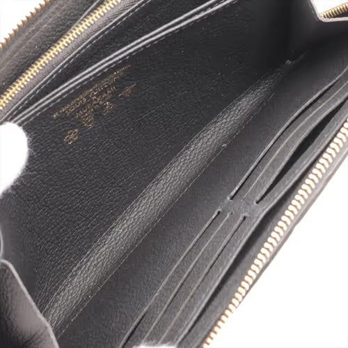 Louis Vuitton Murakami Panda Zippy Wallet Black Empreinte Multicolor