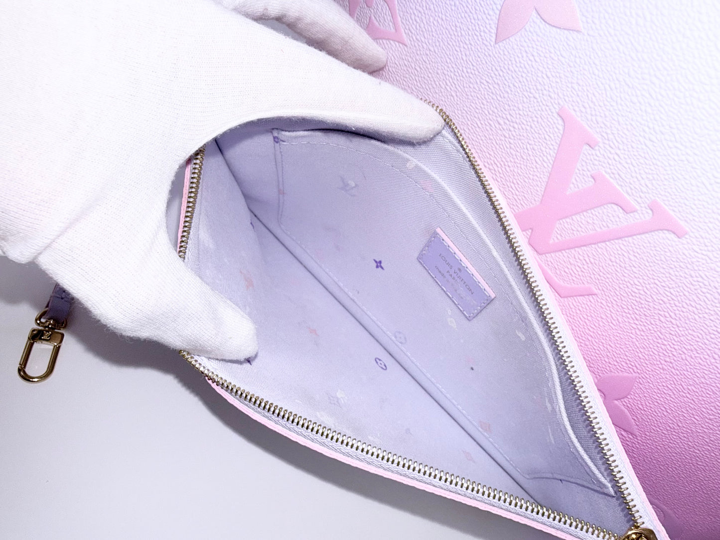 Louis Vuitton Sunrise Pastel Spring in the City Giant Monogram Neverfull MM