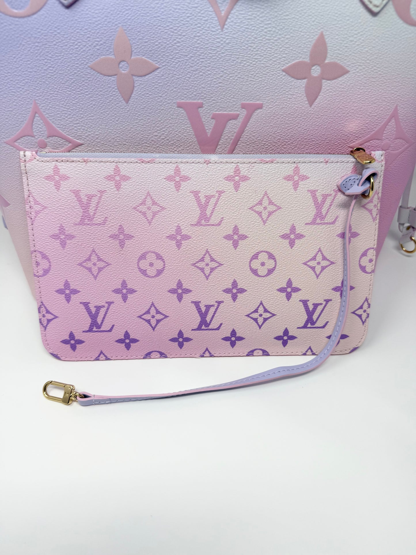 Louis Vuitton Sunrise Pastel Spring in the City Giant Monogram Neverfull MM