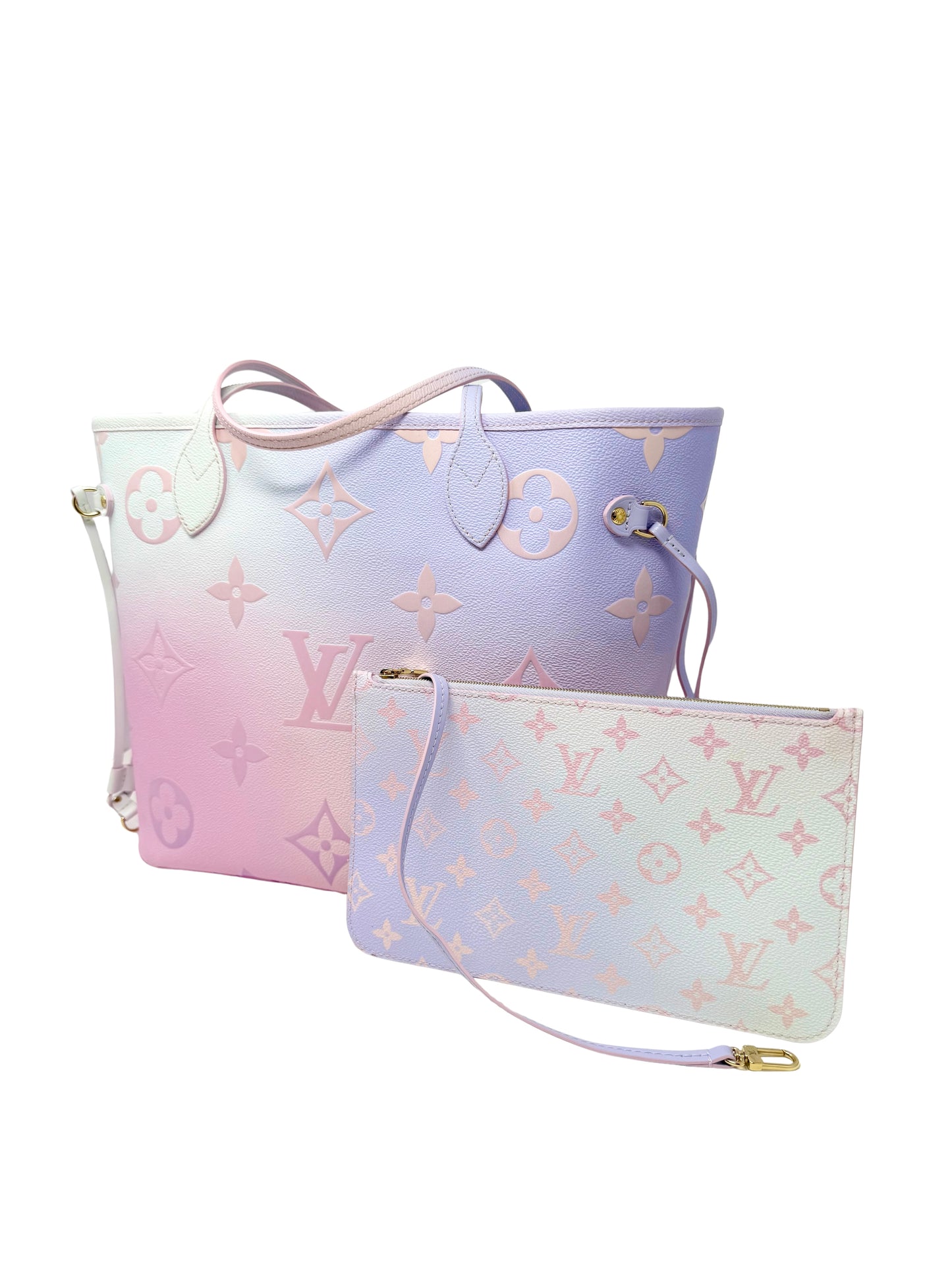 Louis Vuitton Sunrise Pastel Spring in the City Giant Monogram Neverfull MM