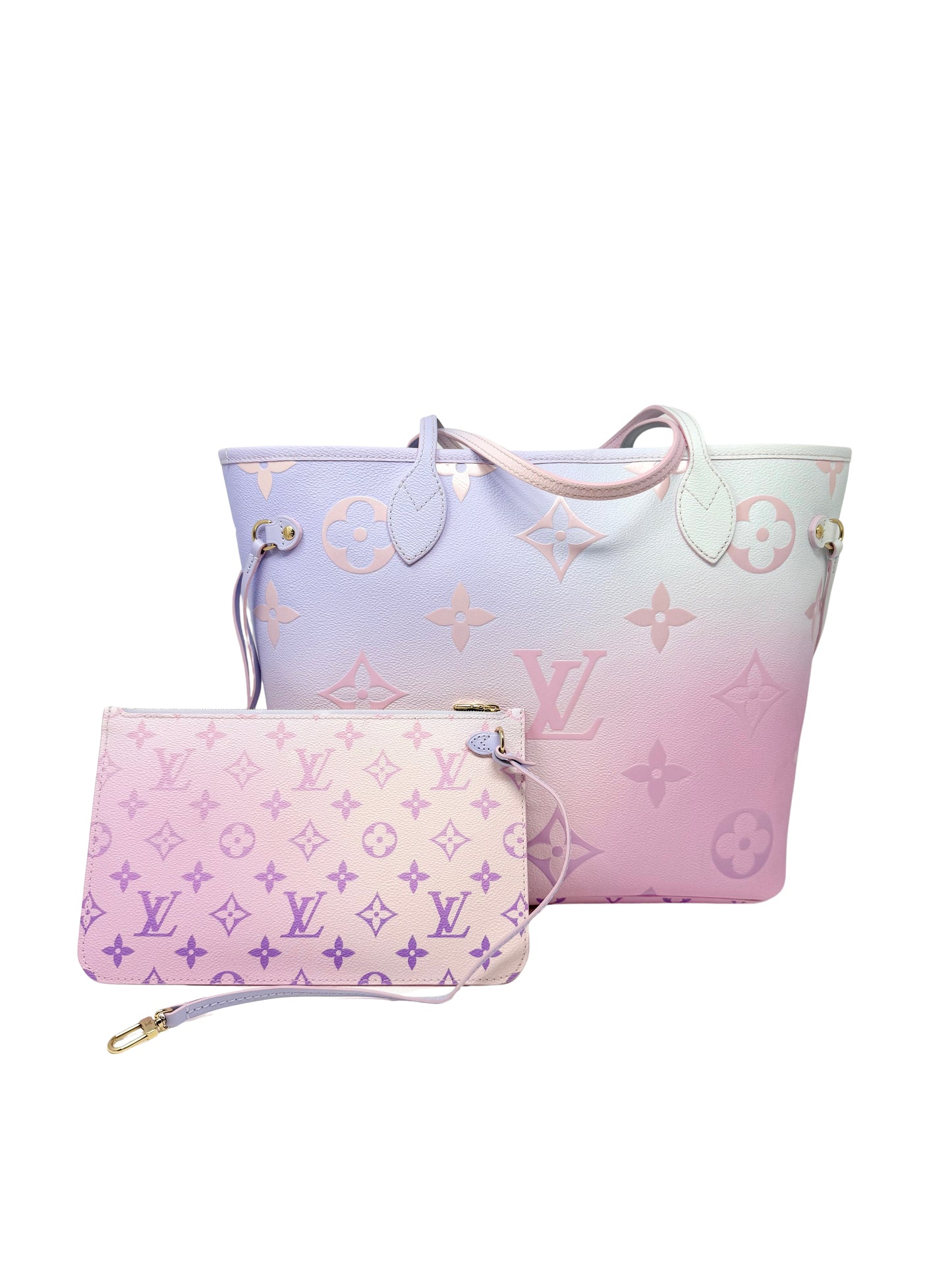 Louis Vuitton Sunrise Pastel Spring in the City Giant Monogram Neverfull MM