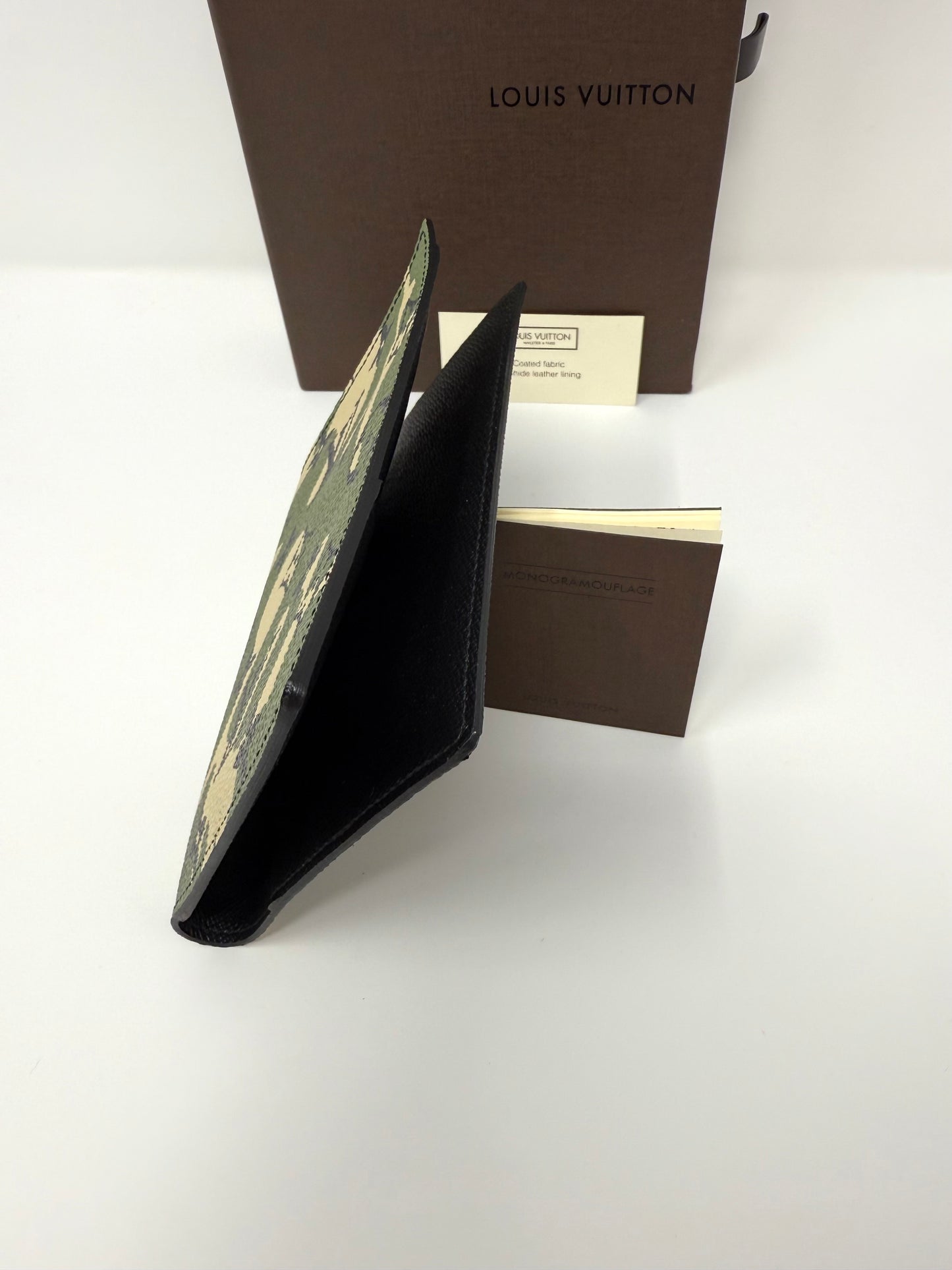 Louis Vuitton Takashi Murakami Monogramouflage Passport Holder