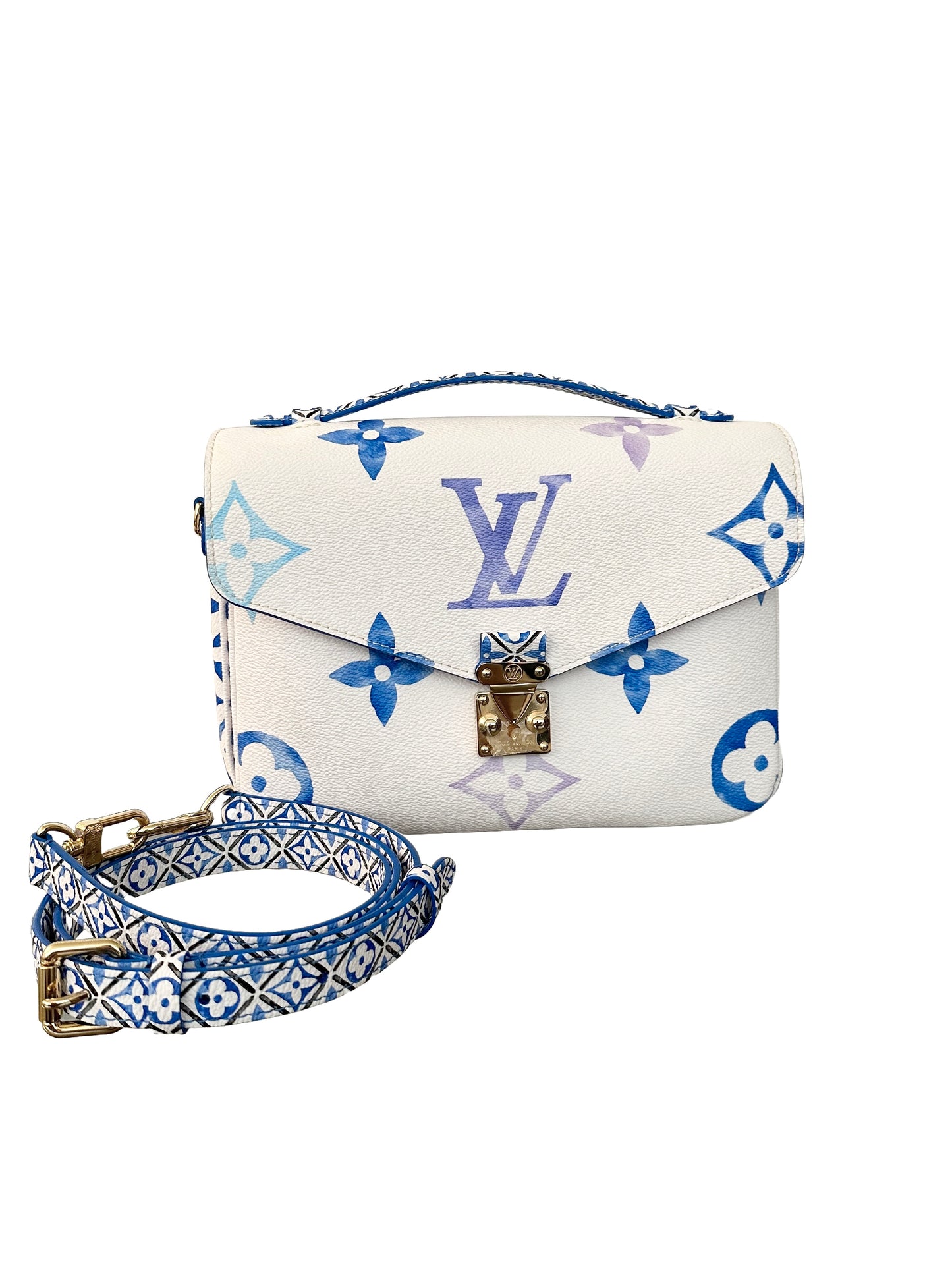 Louis Vuitton By The Pool Pochette Metis MM Blue