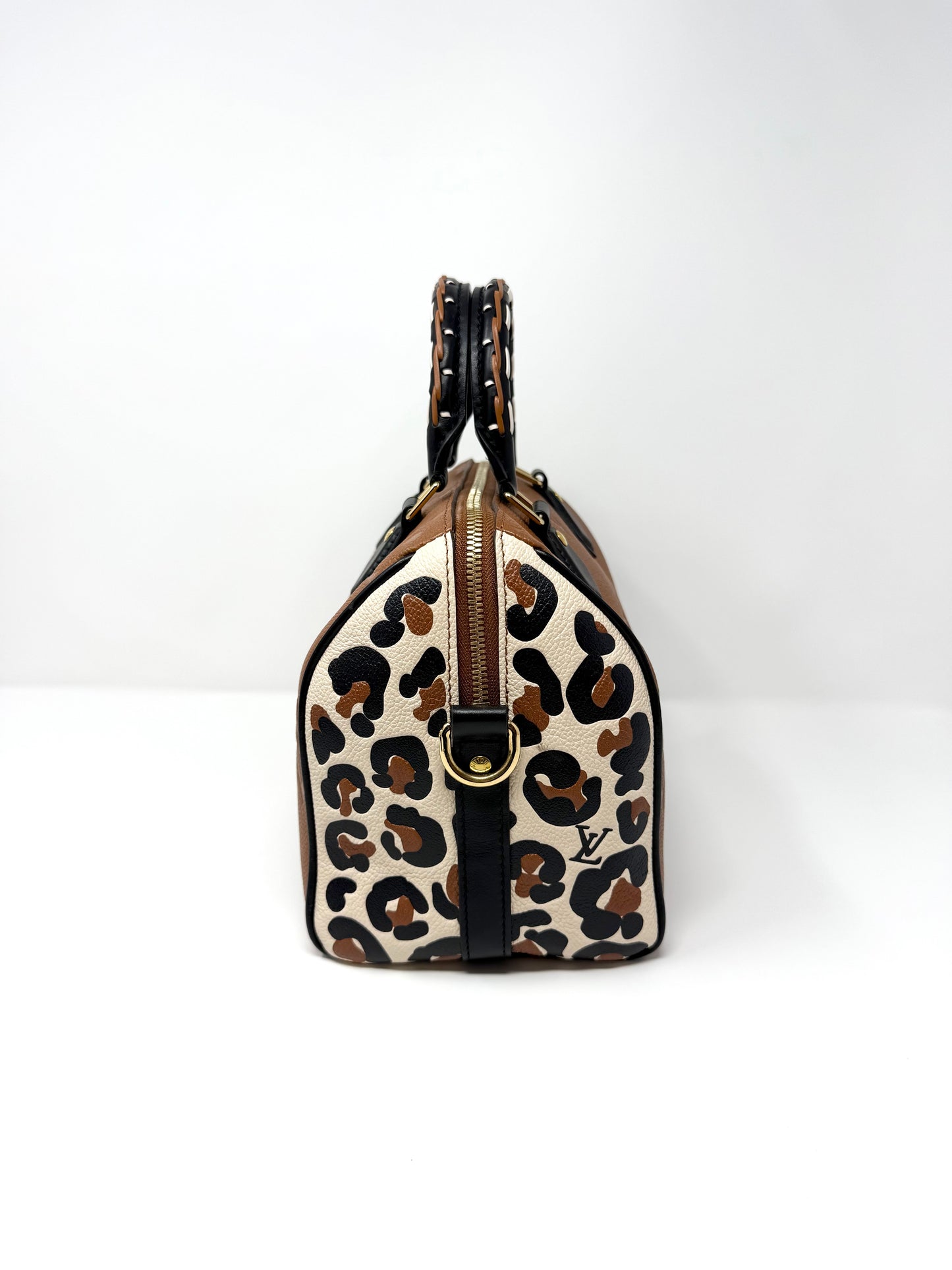 Louis Vuitton Empreinte Wild At Heart Speedy Bandouliere 25 Caramel Cognac Brown
