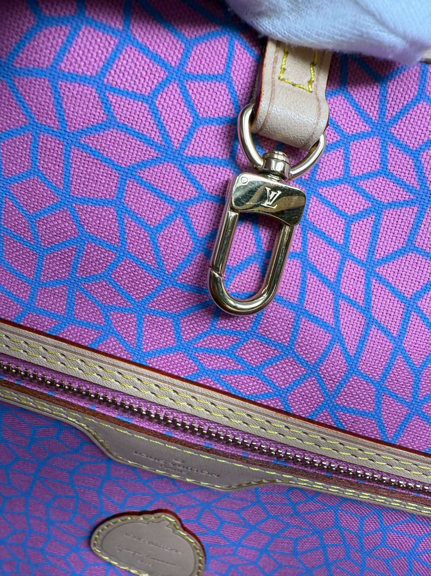 Louis Vuitton Yayoi Kusama Neverfull MM Multicolor Pumpkin Dots LV x YK