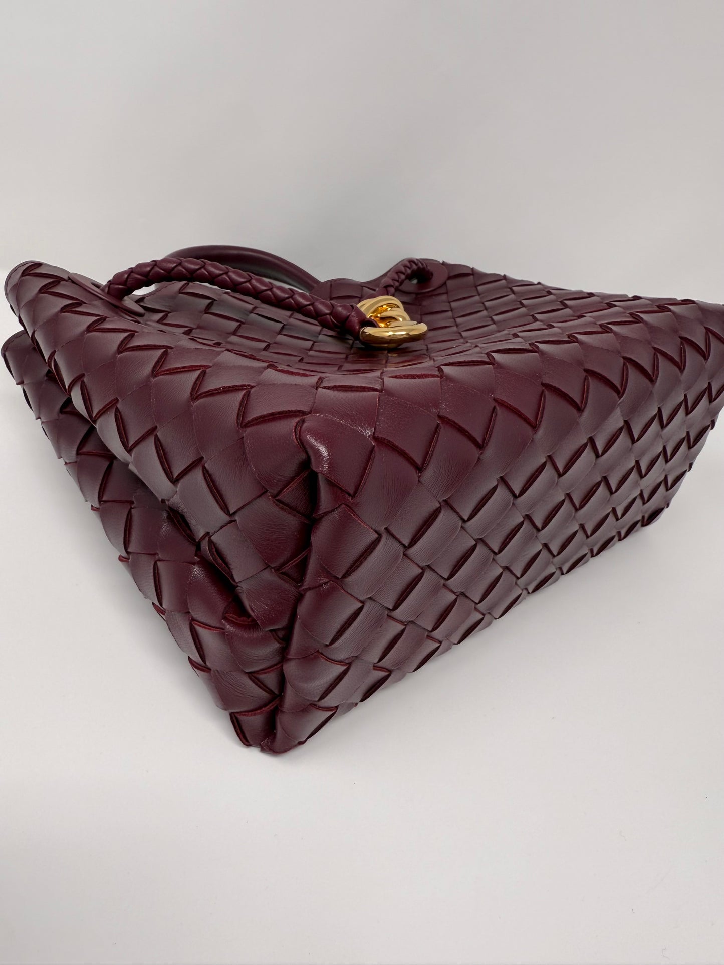Bottega Veneta Small Andiamo Barolo Burgundy