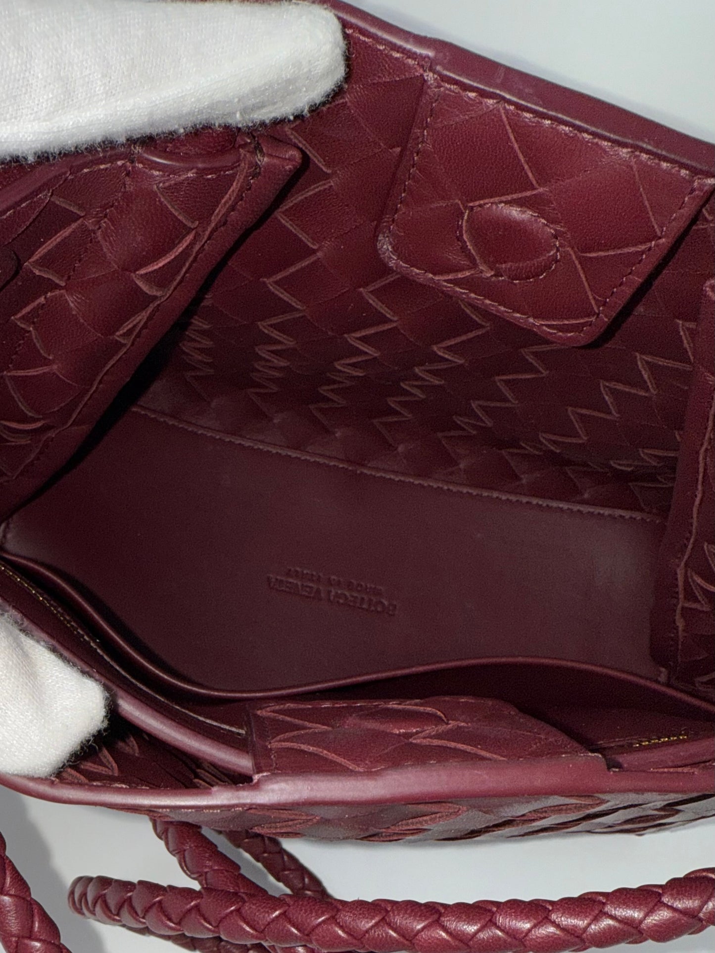 Bottega Veneta Small Andiamo Barolo Burgundy