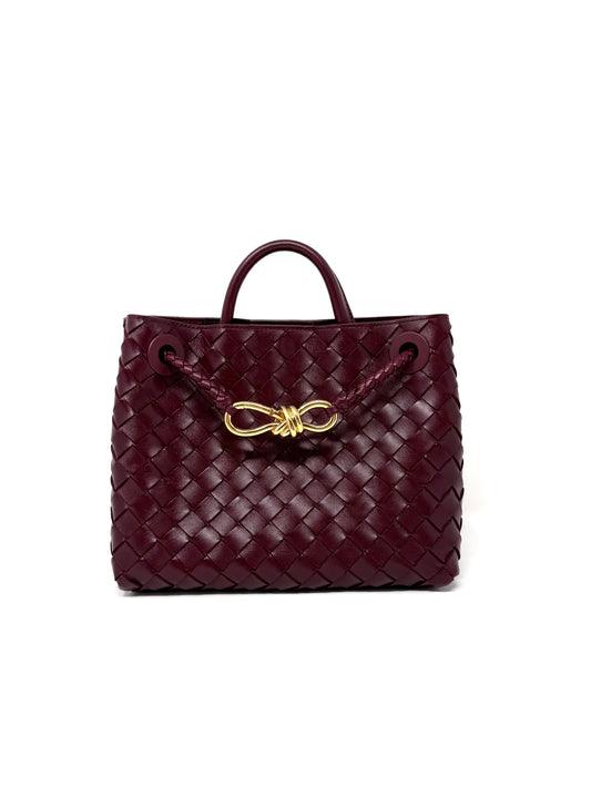 Bottega Veneta Small Andiamo Barolo Burgundy