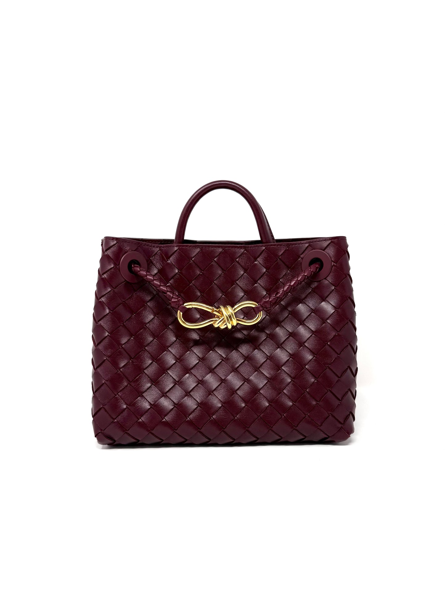 Bottega Veneta Small Andiamo Barolo Burgundy