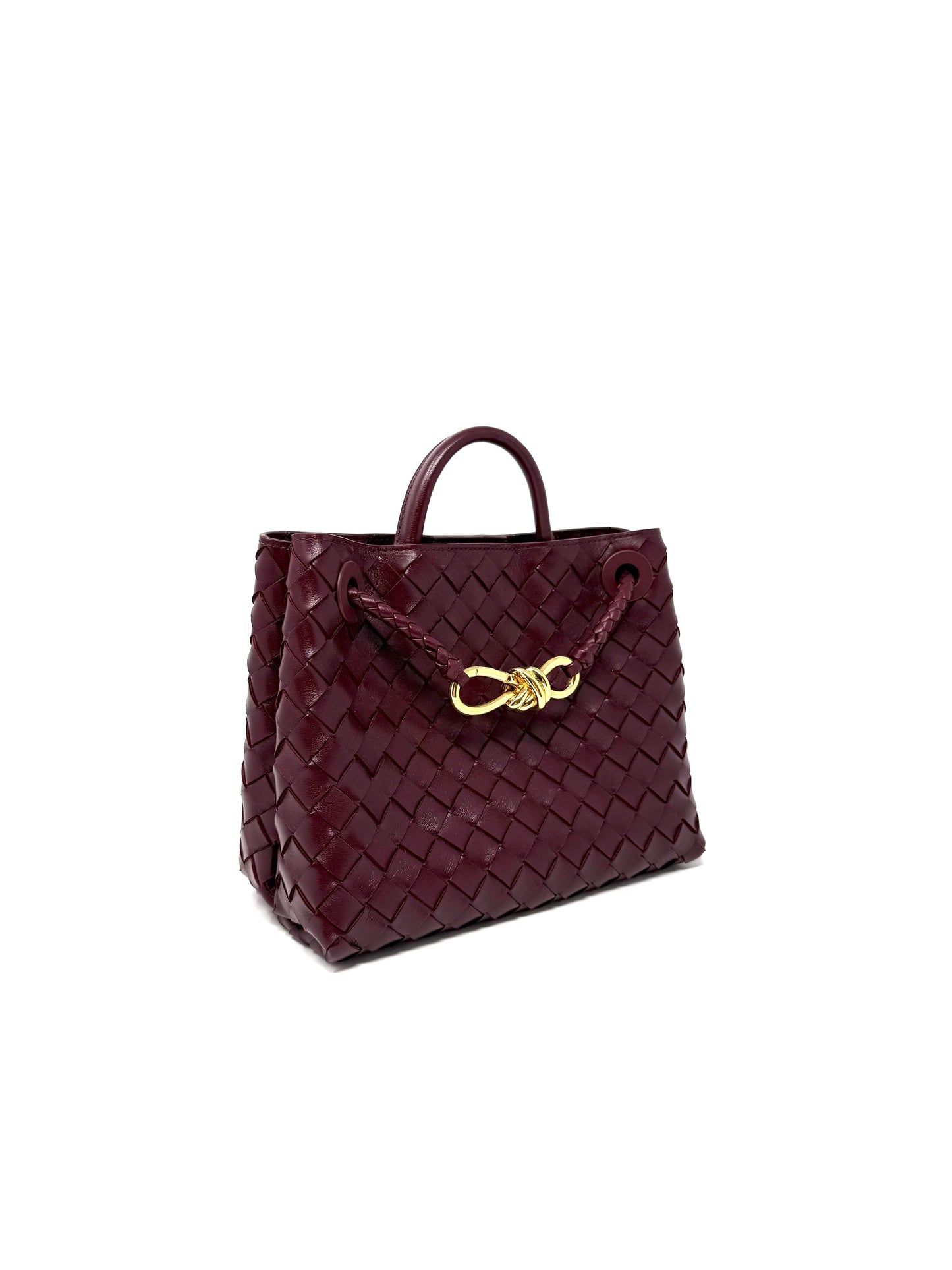 Bottega Veneta Small Andiamo Barolo Burgundy
