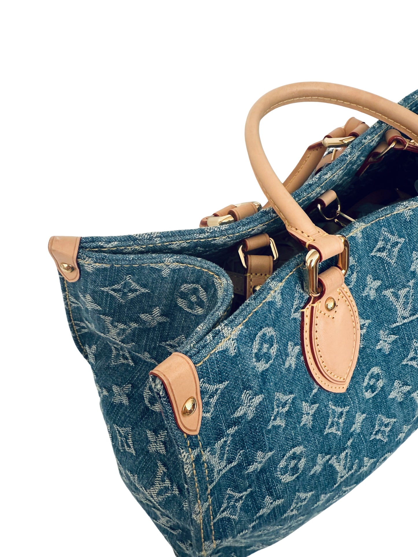 Louis Vuitton OnTheGo MM Monogram Denim Remix