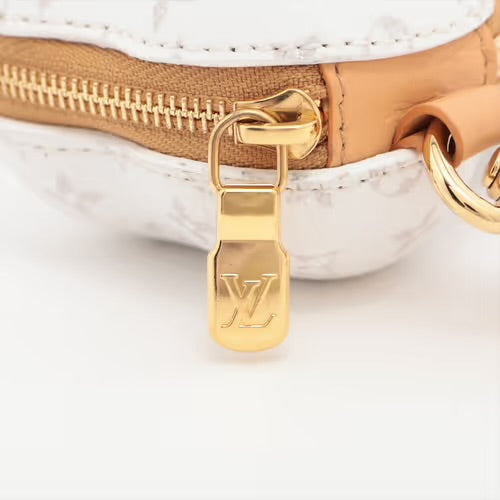 Louis Vuitton Pharrell Bone Key Holder Bag Charm White Paw Monogram