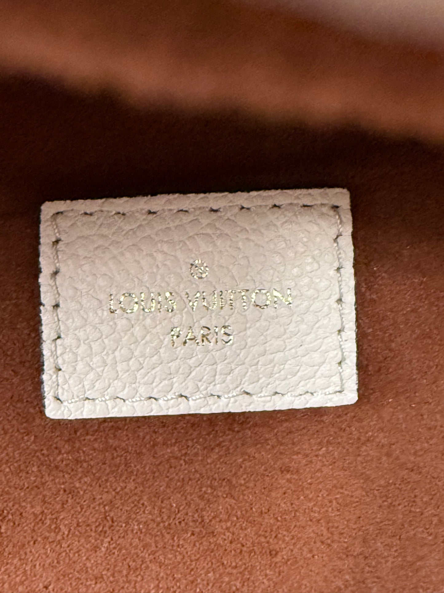 Louis Vuitton Empreinte BumBag Monogram Waist Belt Bag Creme Ivory White Cream